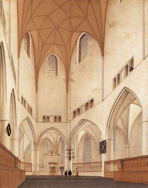 Interior of the Choir of Saint Bavo